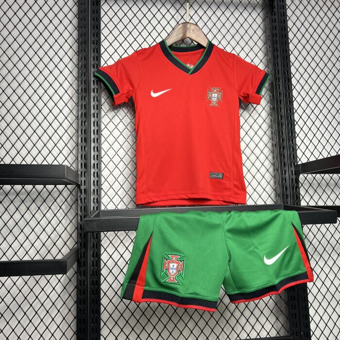 Kids Portugal 2024/25 Home Kit 10