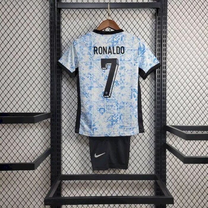 Kids Portugal 2024/25 Away Kit 8