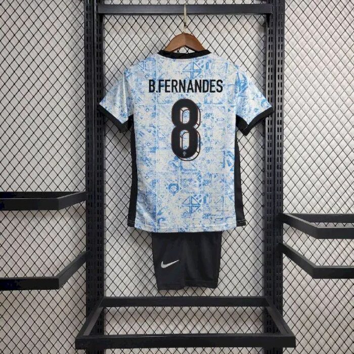 Kids Portugal 2024/25 Away Kit 7