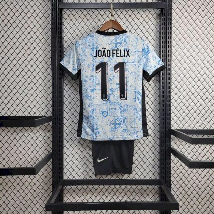 Kids Portugal 2024/25 Away Kit 5