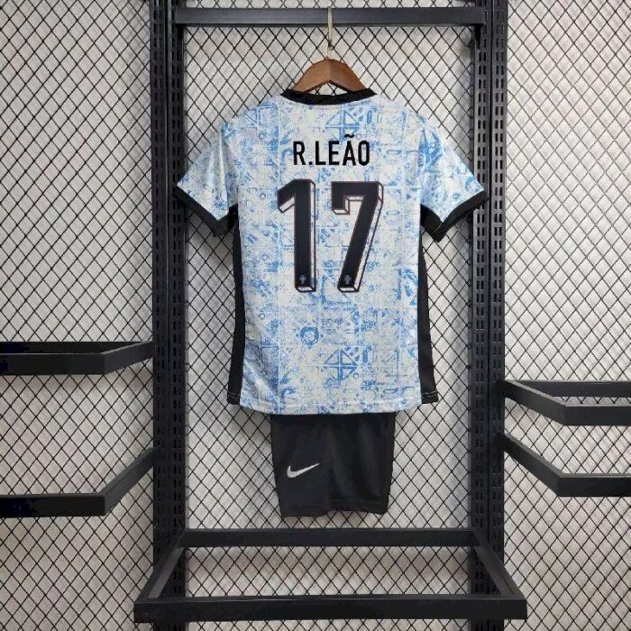 Kids Portugal 2024/25 Away Kit 4