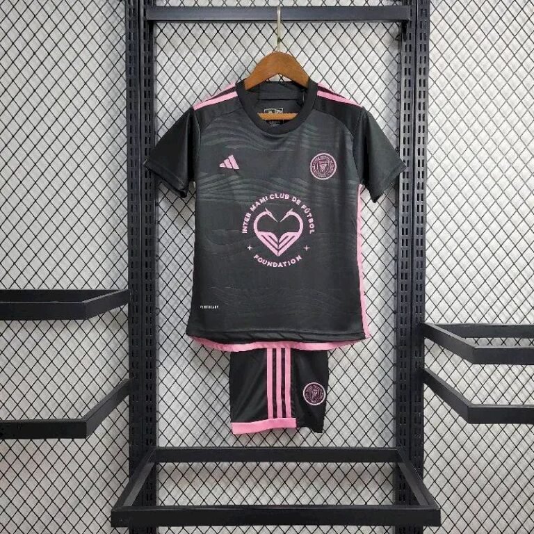 Kids Inter Miami CF 2024/25 Away Kit 6