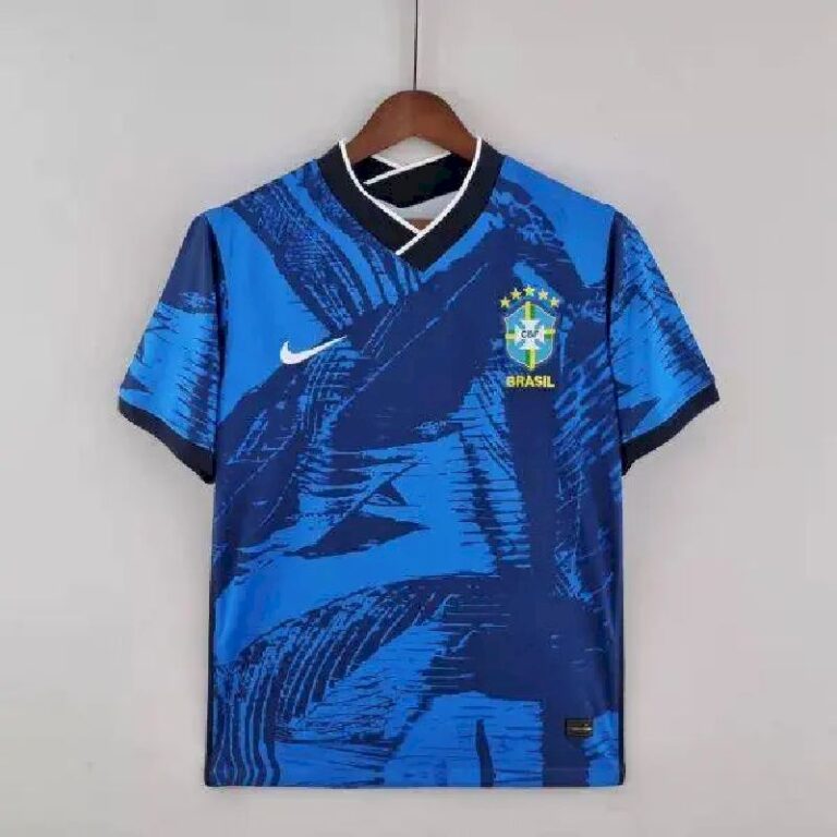 Mens Brazil 2022 Jersey – Blue