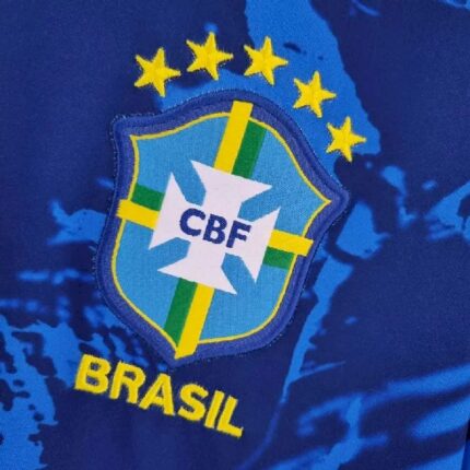 Mens Brazil 2022 Jersey – Blue 1