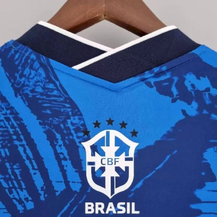 Mens Brazil 2022 Jersey – Blue 5