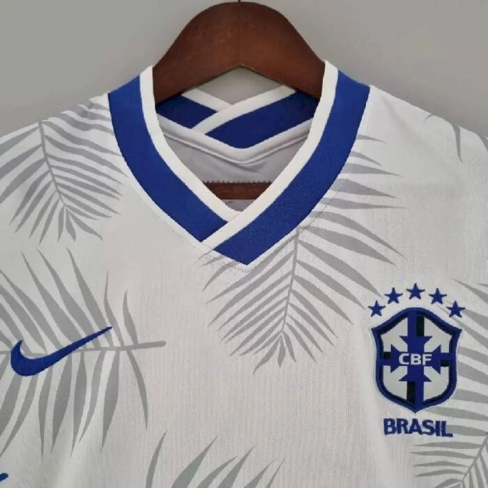 Mens Brazil 2022 Jersey – White 3