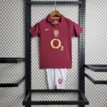 Retro Arsenal 2005/06 Home Kids Kit 8