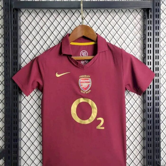 Retro Arsenal 2005/06 Home Kids Kit 1