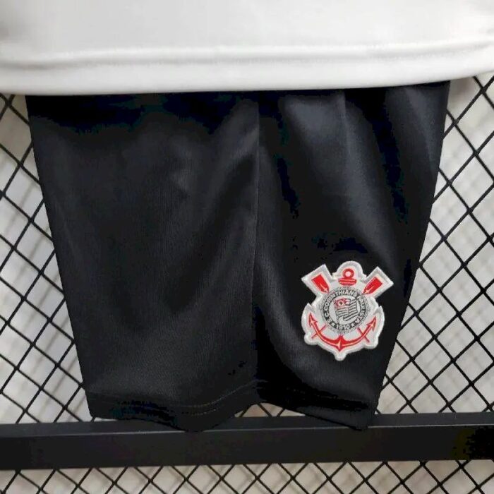 Kids Corinthians 2024/25 Home Kit 4