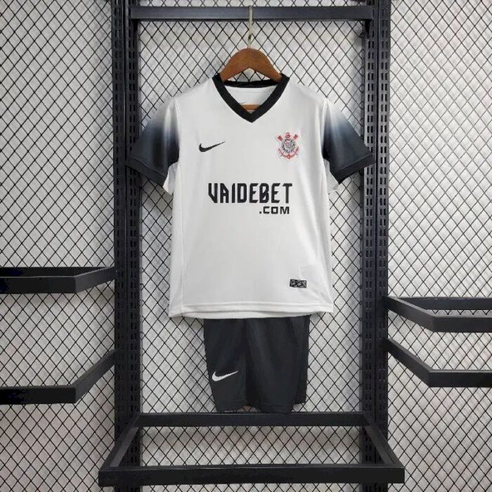 Kids Corinthians 2024/25 Home Kit 10