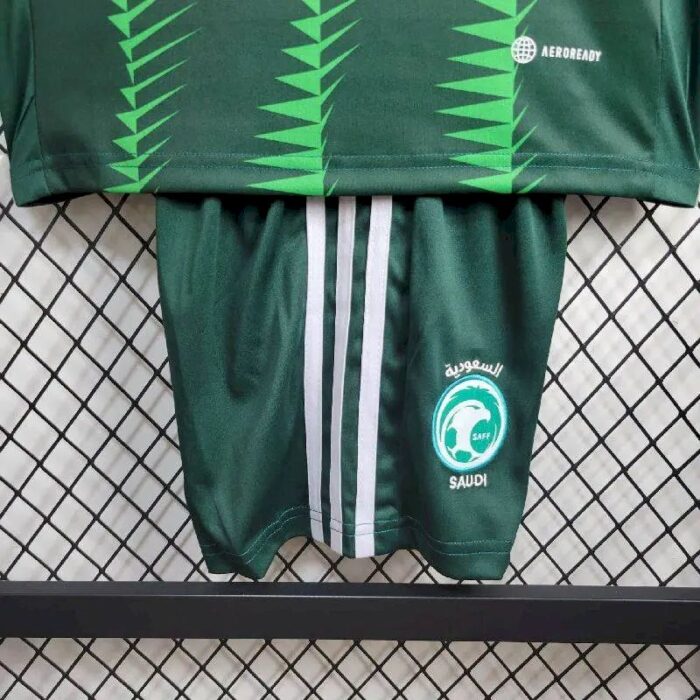Kids Saudi Arabia 2024/25 Home Kit 4