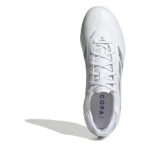 adidas Copa Pure 3 Junior Firm Ground Football Boots – White/Silver – view 5