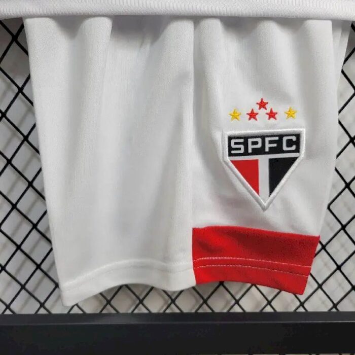 Kids Sao Paulo 2024/25 Home Kit 4