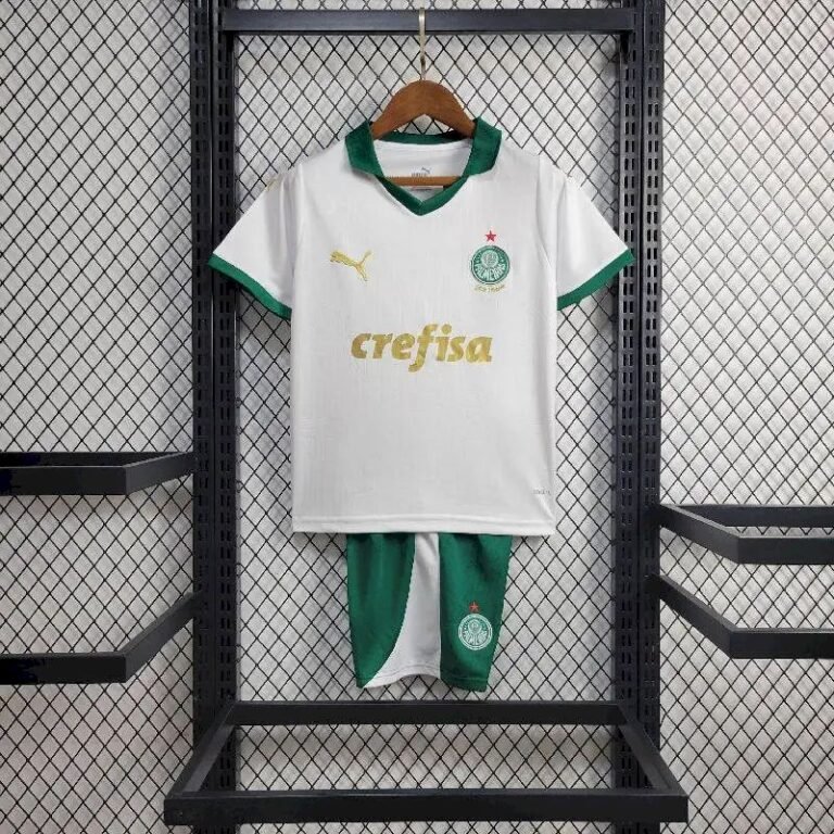 Kids Palmeiras 2024/25 Away Kit 10