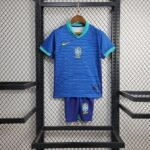 Kids Brazil 2024/25 Away Kit 10
