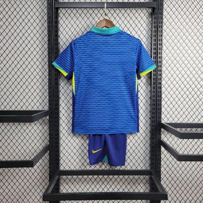 Kids Brazil 2024/25 Away Kit 7