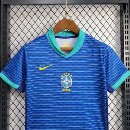 Kids Brazil 2024/25 Away Kit 1