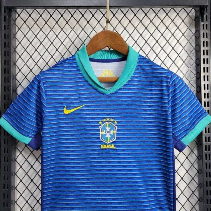 Kids Brazil 2024/25 Away Kit 1