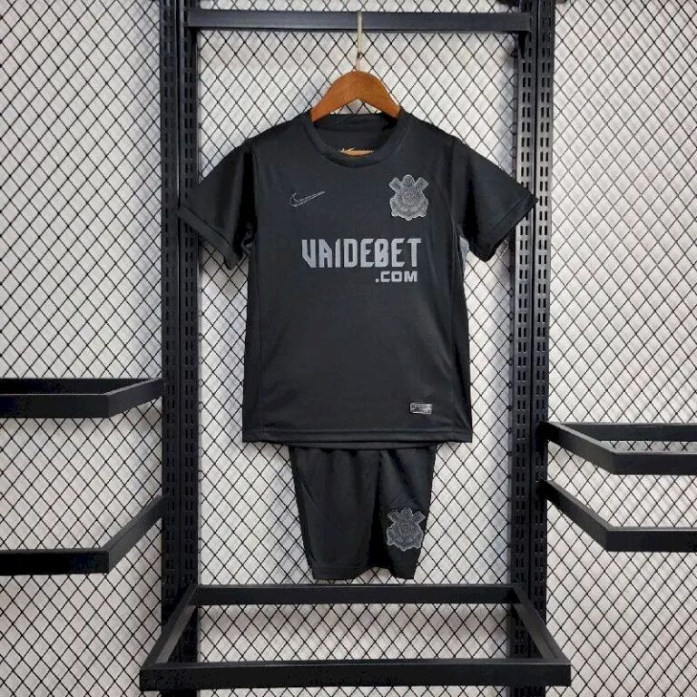 Kids Corinthians 2024/25 Away Kit 8