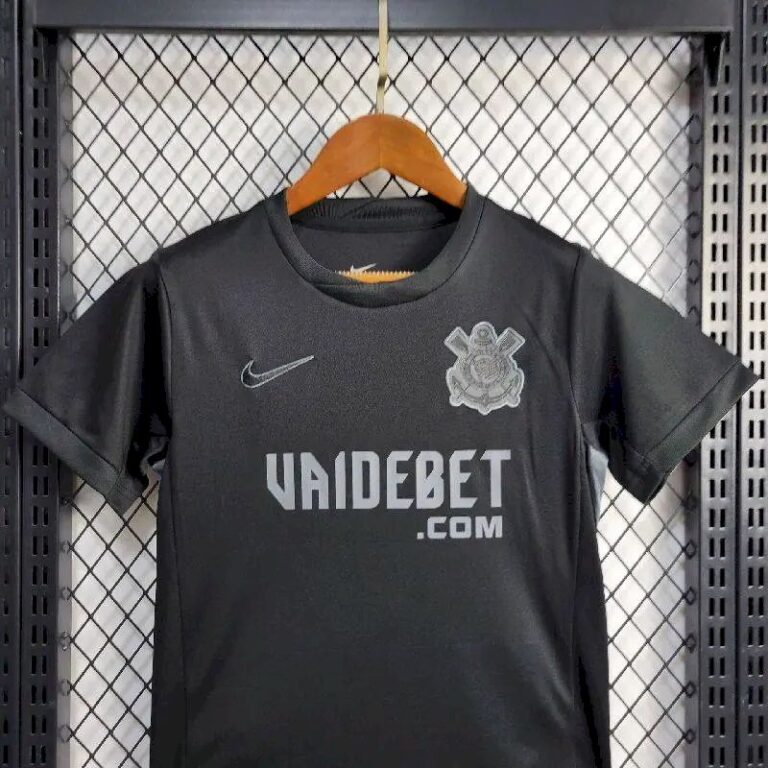 Kids Corinthians 2024/25 Away Kit 1