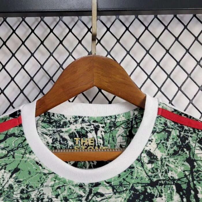 Kids Manchester United 2024/25 Stone Roses Originals Icon Edition Kit 8