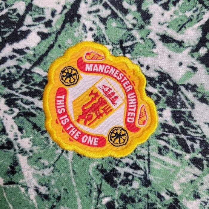 Kids Manchester United 2024/25 Stone Roses Originals Icon Edition Kit 7