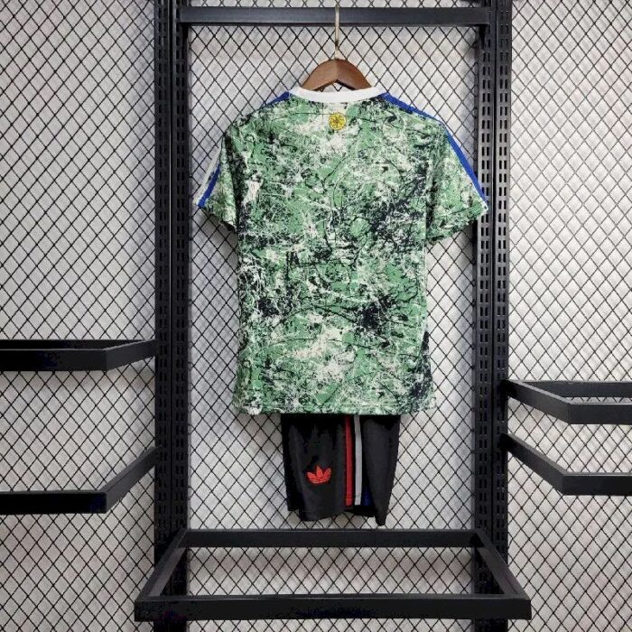 Kids Manchester United 2024/25 Stone Roses Originals Icon Edition Kit 5