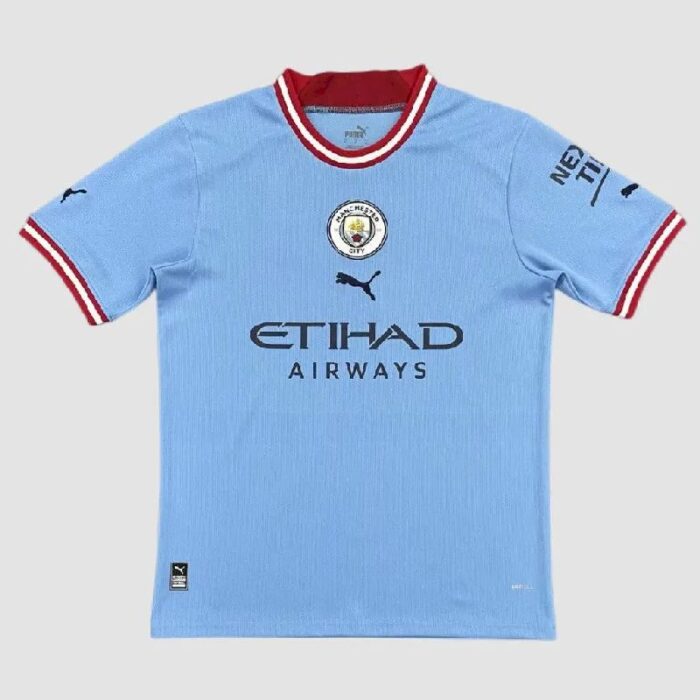 Mens Manchester City 2022/23 Home Jersey 3