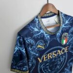 Mens Italy 2022/23 Versace Co-Branded Edition Jersey 3