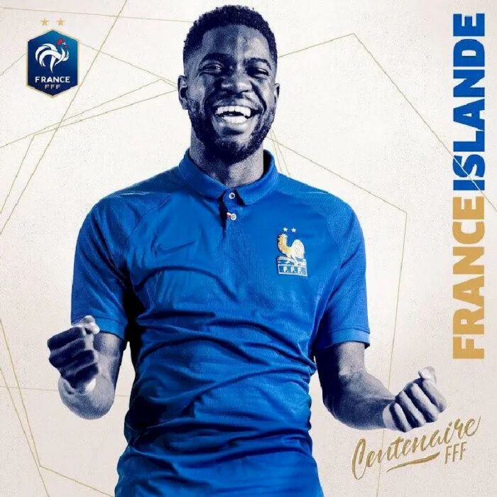 Mens France 2019 Home Centenary Jersey 1