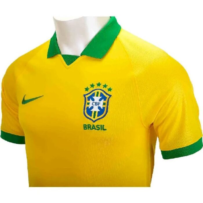 Mens Brazil 2019 Home Jersey 2