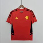 Mens Flamengo 2022/23 Pre-Match Jersey Red
