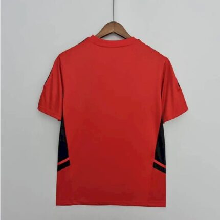 Mens Flamengo 2022/23 Pre-Match Jersey Red 1