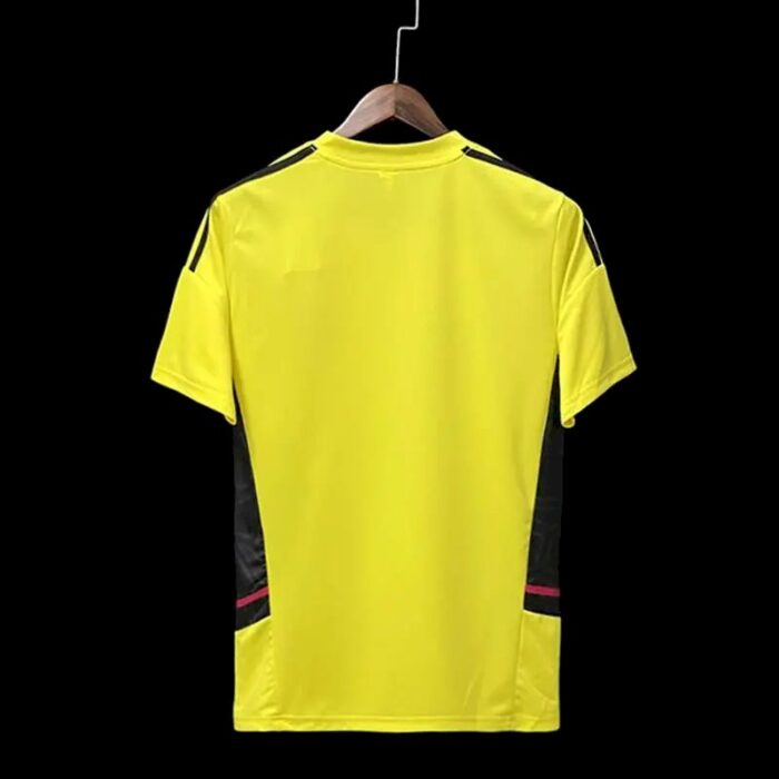 Mens Flamengo 2022/23 Pre-Match Jersey Yellow 1