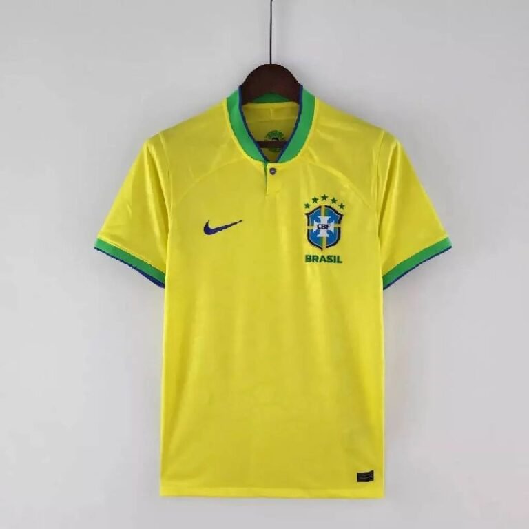 Mens Brazil 2022/23 Home Jersey