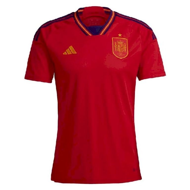 Mens Spain 2022 Home Jersey