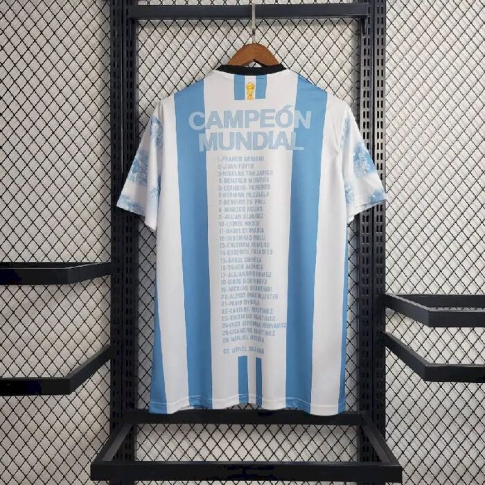 Mens Argentina 2022 Champion Commemorative Jersey 8