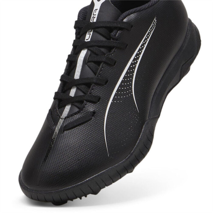 Puma Ultra 5 Junior Turf Football Boots – Black/White - Image 6