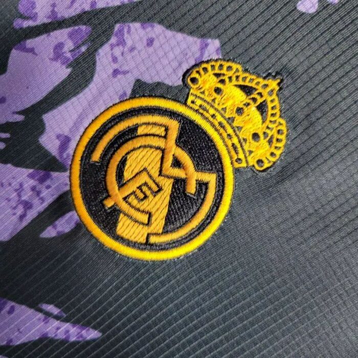 Mens Real Madrid 2023/24 Purple Dragon Jersey 4
