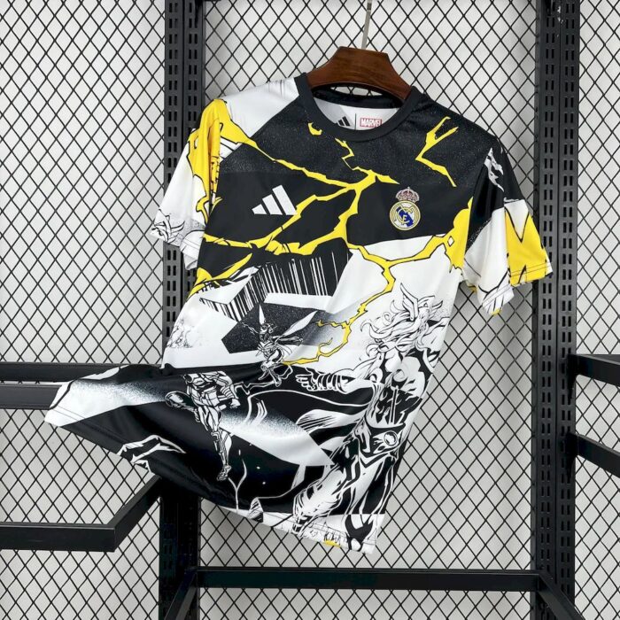 Mens Real Madrid 2025/26 Pre-Match Jersey 7