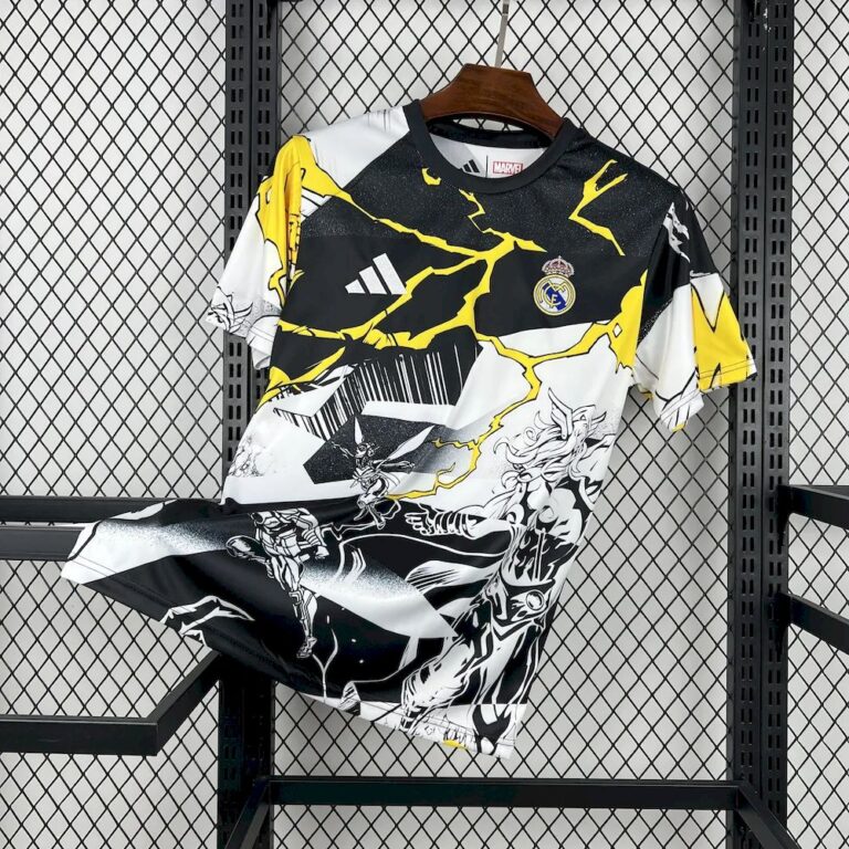 Mens Real Madrid 2025/26 Pre-Match Jersey 7