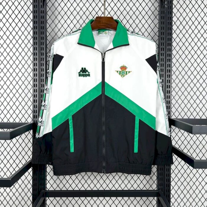 Mens Real Betis 1995 Retro Windbreaker 9
