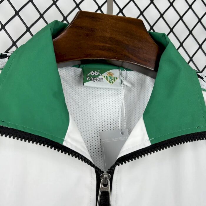 Mens Real Betis 1995 Retro Windbreaker 8