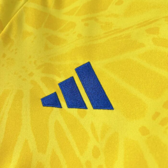 Mens Colombia 2026 World Cup Home Long Sleeve Jersey 5