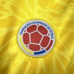 Mens Colombia 2026 World Cup Home Long Sleeve Jersey 4