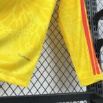 Mens Colombia 2026 World Cup Home Long Sleeve Jersey 3