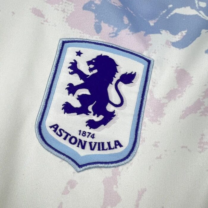 Mens Aston Villa 2025/26 Third Long Sleeve Jersey 7
