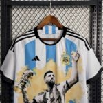 Mens Argentina 2023/24 Championship Commemorative Edition Jersey 2