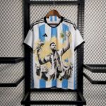 Mens Argentina 2023/24 Championship Commemorative Edition Jersey 1