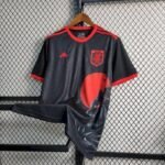 Mens Japan 2023/24 Black Leopard Head Jersey